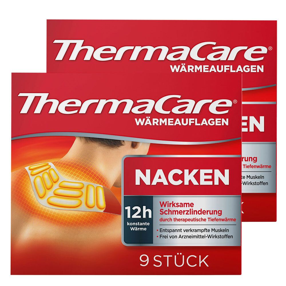 Thermacare Nacken/Schulter Auflagen z.Schmerzlind. 2x9 St Bandage(s)