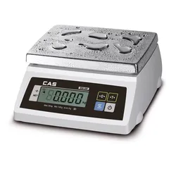 CAS Waage SWWP, IP66 geschŸtzte Kontrollwaage, GEEICHT, WŠgebereich max. 10 kg