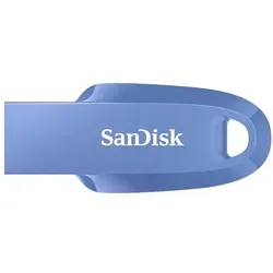 Sandisk Flash Disk 32GB Ultra Curve, USB 3.2, Modrá (32 GB, USB-A), USB Stick, Blau