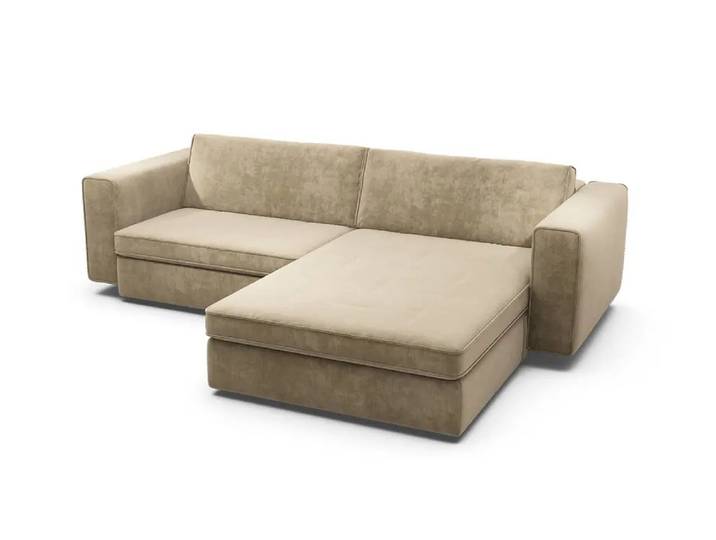 Ecksofa CLOUDY1, Sensoo, off-white, Textil