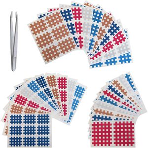 Alpidex Gittertape Typ A, B, C, mit Pinzette, 170 Strips, sensitiv, atmungsaktiv, elastisch, verschiedene Größen