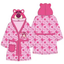 COFI 1453 Toy Story Kinder Bademantel Rosa 98/104 mit Kapuze & Gürtel