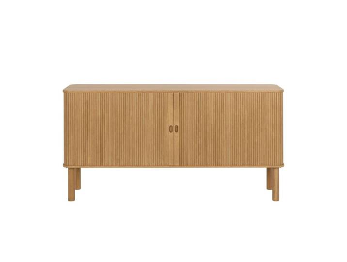 Buffet en bois avec 2 portes coulissantes l160
