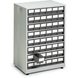 Treston Großes Schubladenmagazin 4840-3 mit 48 Schubladen in grau. Gehäuse BxTxH 605x410x870 mm, hellgrau