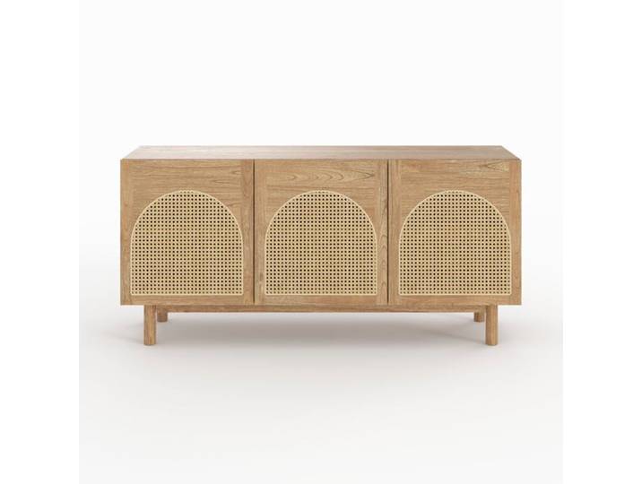 Buffet en bois de mindi et rotin - Delya - Maison Pavane