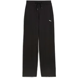 PUMA Class Comfort Pinnacle High-Waist Straight French Terry Jogginghose Damen 01 - PUMA black M