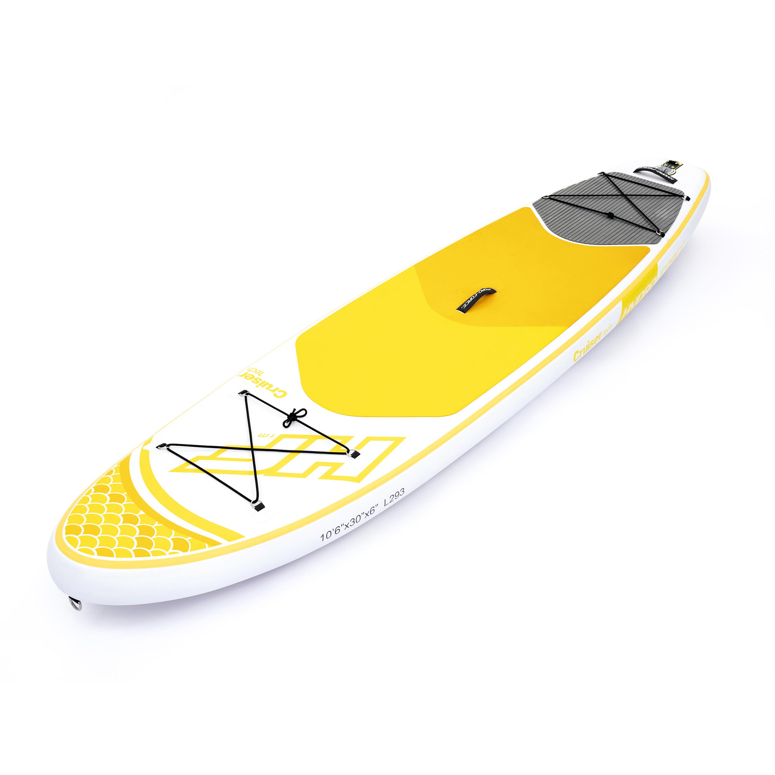 Bestway HYDRO-FORCE iSUP Cruiser Tech 320x76x15 cm, aufblasbares Stand Up Paddle Touring-Board
