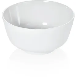 48x Schale Melamin 220 ml weiß bruchfest Ø 10 cm