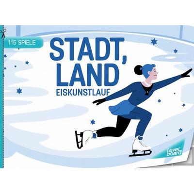 Stadt, Land, Eiskunstlauf - 115 Spielblöcke, Taschenbuch von LevelBoard Spiele, LevelBoard Spiele, 978-3-693-19759-2