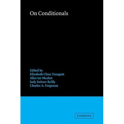 On Conditionals, Taschenbuch von Charles A. Ferguson, Cambridge Academic, 978-0-521-11327-4