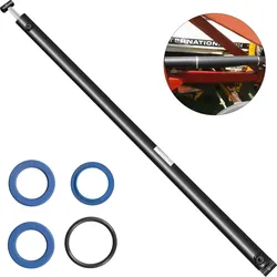 VEVOR Hydraulikzylinder, 5,08cm Bohrung, 91,44cm Hub, hydraulischer Ram-Zylinder, 207 bar, hydraulische Zylinder, geschweißt, doppelt wirkendes Querrohr, SAE6-Anschluss, hydraulischer Hubzylinder (2