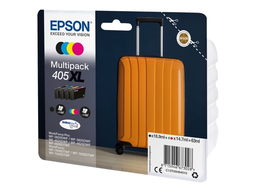 Epson 405XL Multipack - 4er-Pack - XL - Schwarz (C13T05H64010)