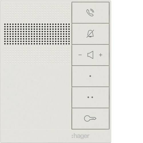 Hager IP-Video-Türsprechanlage 2-Draht, WLAN Inneneinheit