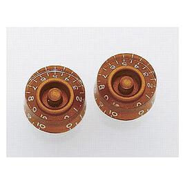 AllParts AP PK 0130-022 LP Knöpfe (2) speed amber (Instrumenten Ersatzteile) (47163786)