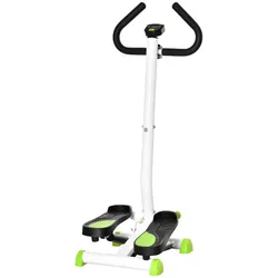 HOMCOM HOMCOM Stepper Fitness Swing Stepper mit LCD-Schirm bis 100 kg 55 x 44 x 108 cm