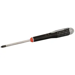 BAHCO ERGOTM Phillips-Schraubendreher mit 3-Komponenten-Griff, PH0 × 60 mm