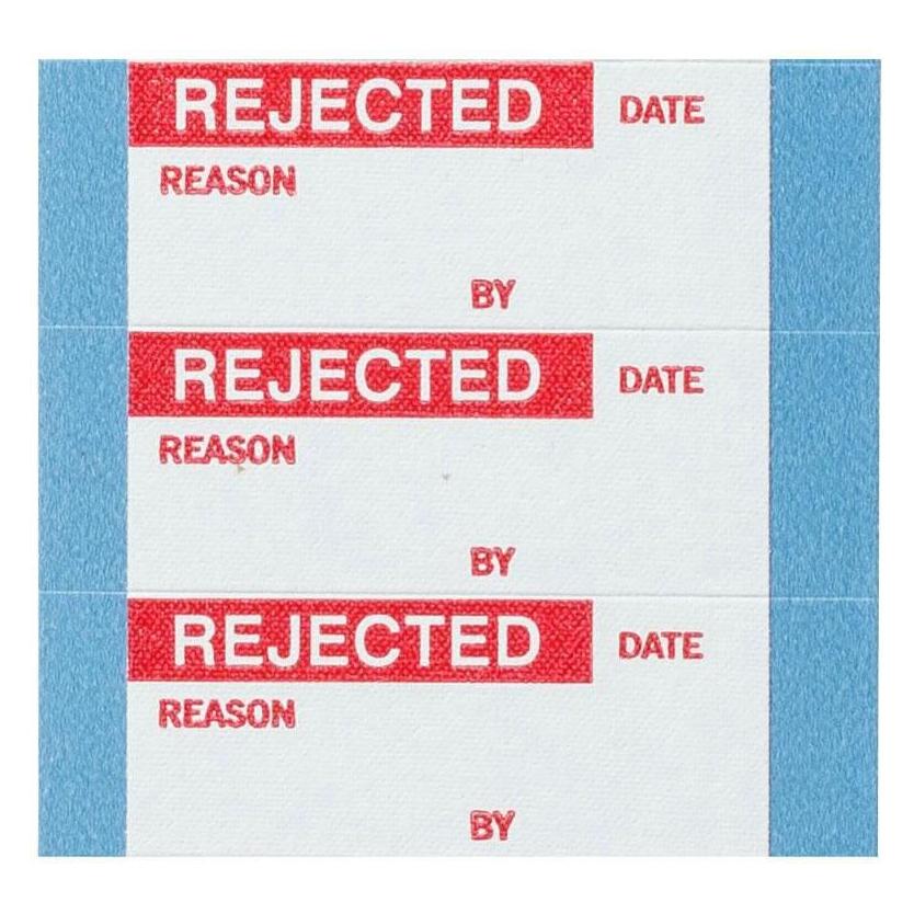 Brady WO-1-PK, B-500, BESCHRIFTBARE Etiketten, Vinyl, Matt, Rot auf weiss, 38.00 x 15.88 mm, Beschr (WO-1-PK)