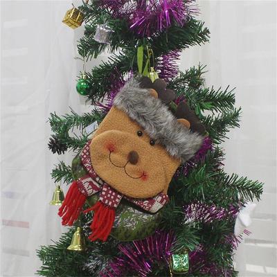 Snug & Styled Luxury Santa Christmas Stocking Gift Bag Hanging Tree Ornament Decor c
