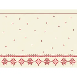 Duni Papier-Tischset 30 x 40 cm Knitted Traditions, 1000 Stk/Krt (4 x 250 Stk)