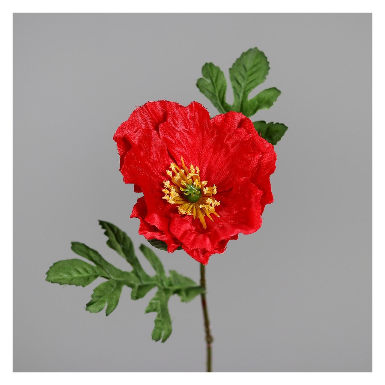 Magni Kunstblume Mohn rot 37cm (37 cm) (55166615)