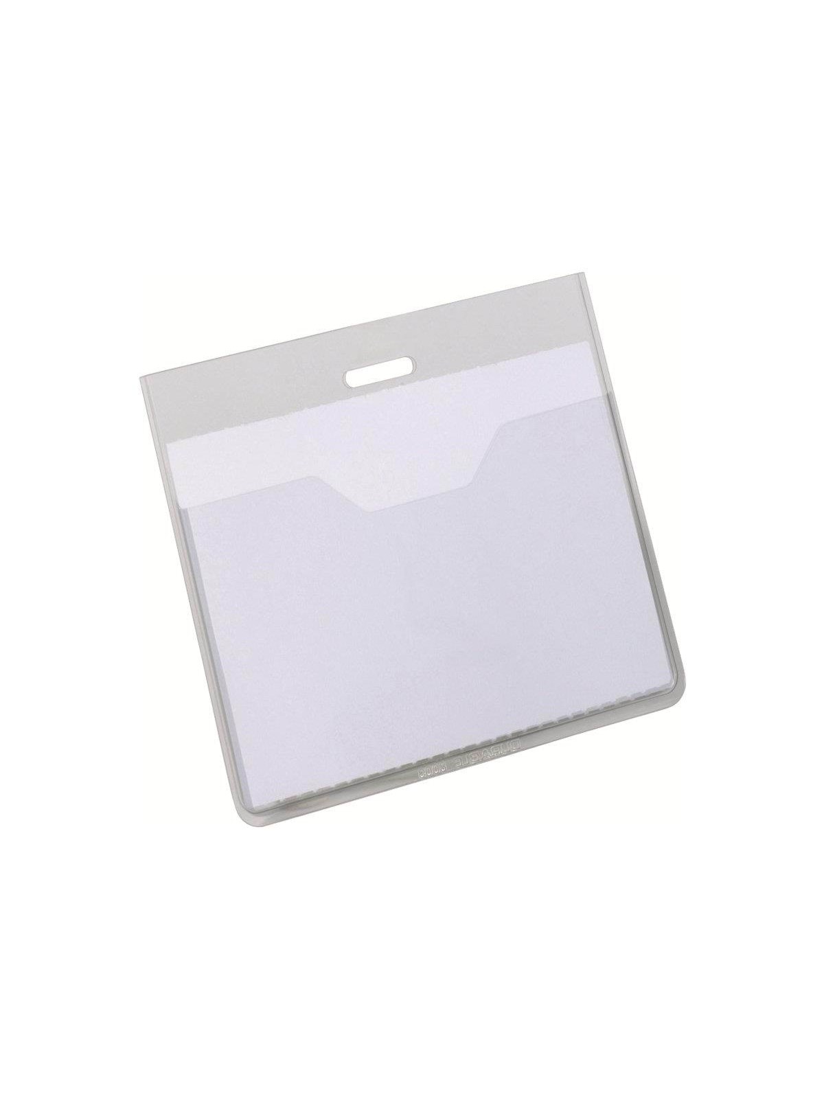 DURABLE Namensschild 60x90mm mit Eurostanzung, teildeckend