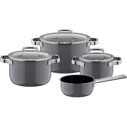 WMF Topfset 4-tlg. FUSIONTEC MINERAL PRO - B/H/T ca. 29.50x32.00x59.50
