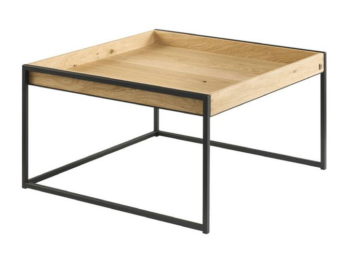 Couchtisch JUSTB 68 x 38 x 68 cm braun