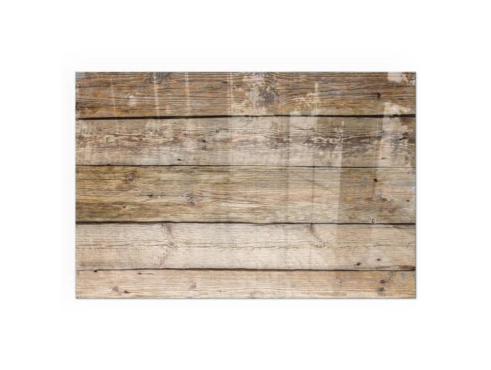 Tulup Kaminbodenplatte 120x80 cm - Naturholzbretter, Beige, Glas, Rechteckig, 120x80x0.4 cm, Elektrogeräte, Heizgeräte, Elektrokamine