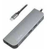 LogiLink USB-C HUB, HDMI, PD, Kartenleser, USB 3.2 GEN 1x1