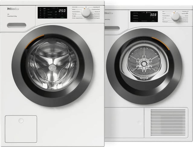 Miele WEB 368 WCS en Miele TEC 648 WP wasset