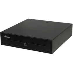Equip Kassenschublade für POS-System, 4 Geldschein- und 8 Münzfächer, Münzfächer herausnehmbar, RJ11-Anschluss für Fernöffnung