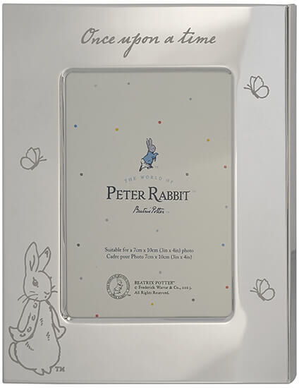 Beatrix Potter Silver Plated Peter Rabbit Photo Frame