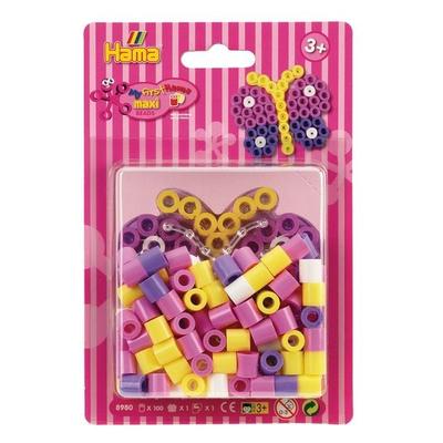 Hama Bügelperlen Starter Set maxi Schmetterling 100 Stück Blister