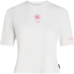 O'NEILL Damen Shirt HYBRID UPF POLYGIENE T-SHIRT, Größe M in Weiß Weiß