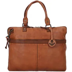 Harbour 2nd Urban Poets Laptoptasche Leder 38 cm (16.14"), Notebooktasche, Braun