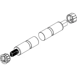 Hansgrohe WC-Sitz Dämpfer RD 1,5/2,75Nm Edelst , 87853000 87853000