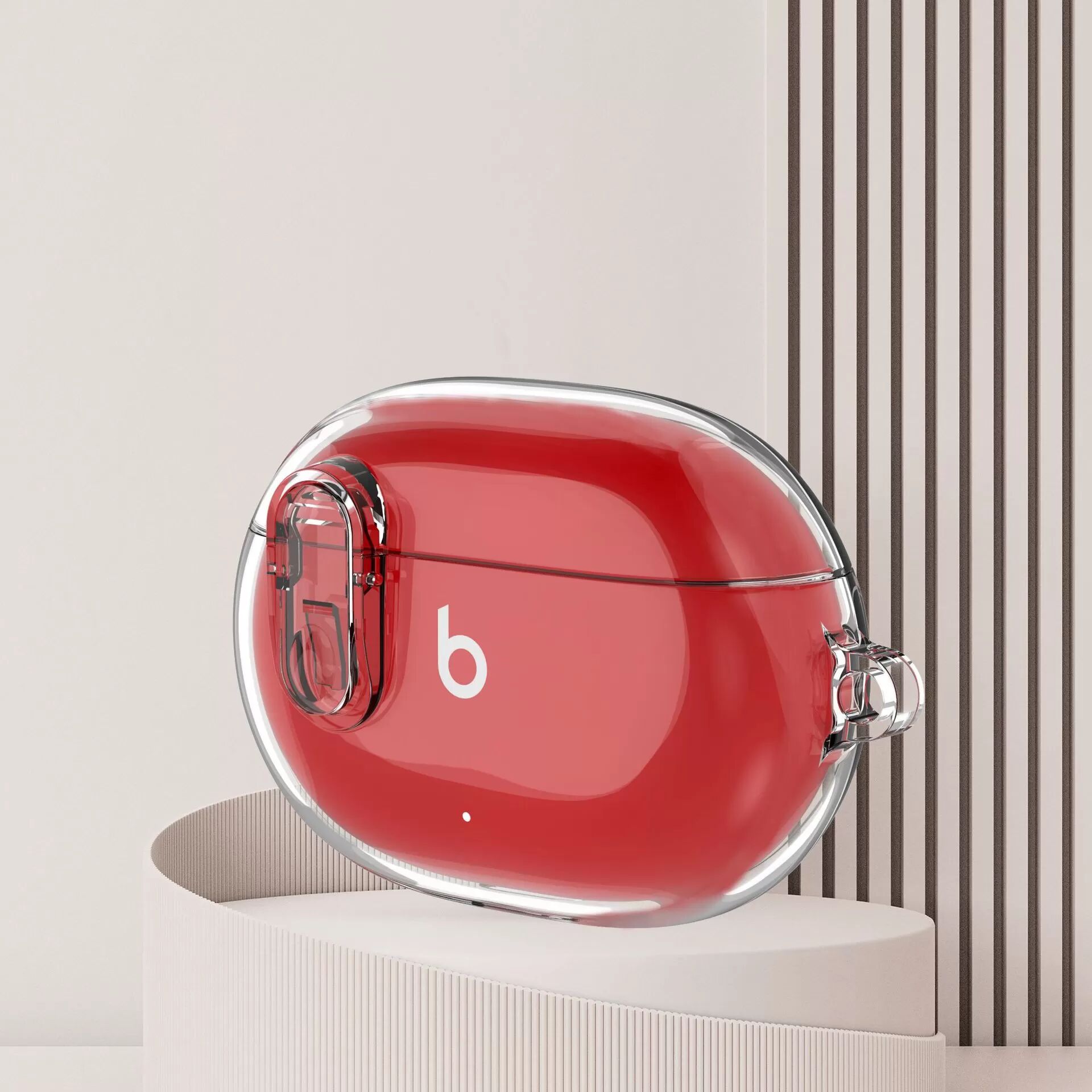 INF Coque transparente en TPU pour écouteurs Beats Studio Buds Transparent