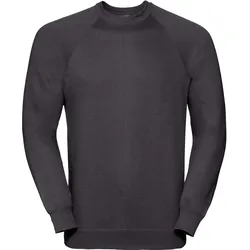 Russell Unisex Raglan Sweater Sweatshirt R-762M-0 black XS