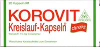 KOROVIT Kreislauf-Kapseln 20 St