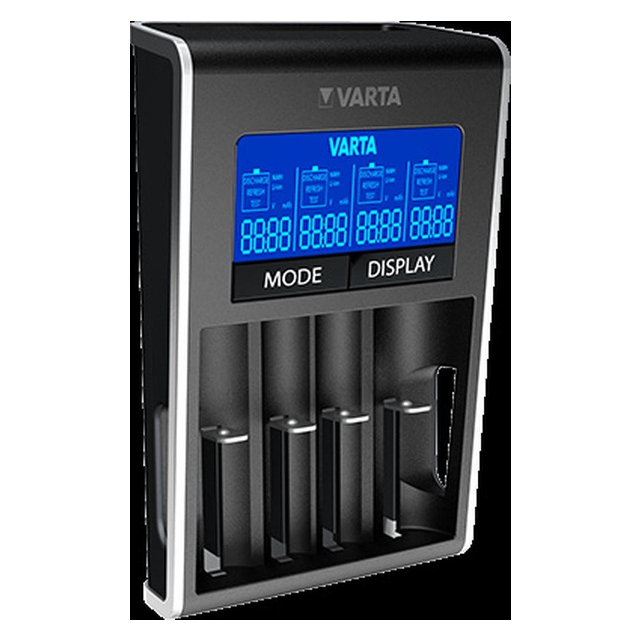 Varta LCD Dual Tech Charger (1 Stk., Ladegerät ohne Akku) (57676 101 401)