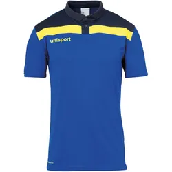uhlsport Offense 23 Poloshirt azurblau/marine/limonenge 164