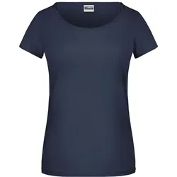 James & Nicholson Damen Bio T-Shirt 8001 navy S