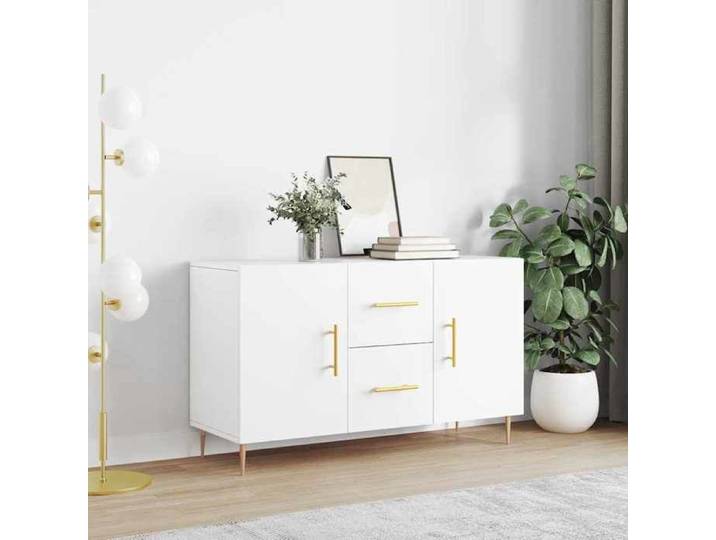 ENFILADE de Rangement ZENCORE® - Cadre solide - Commode salon/Buffet de Cuisine - blanc 100x36x60cm - bois d'ingénierie B7585697418