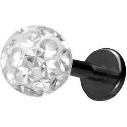 Titan Labret mit Innengewinde EPOXY-KUGEL