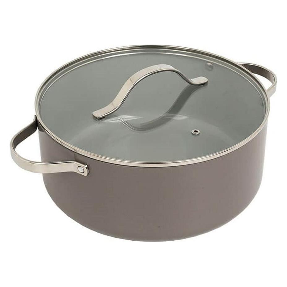 Maestro Garnek z pokrywką 28 cm 7 0L MR-4009-28 (Aluminium) (MR-4009-28)