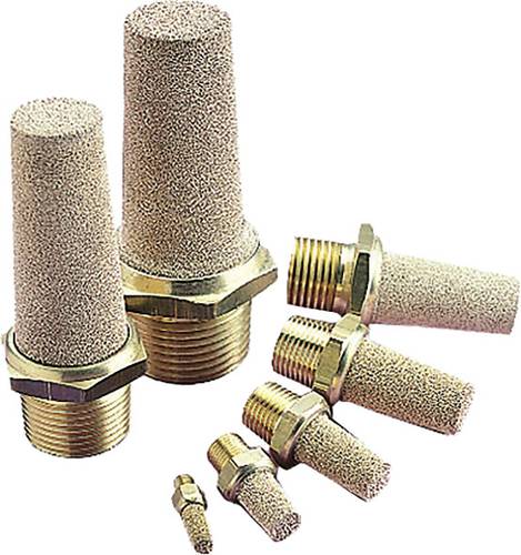 IMI NORGREN Druckluft-Schalldämpfer T40B1800 Außengewinde 1/8 10 bar Messing 1St.