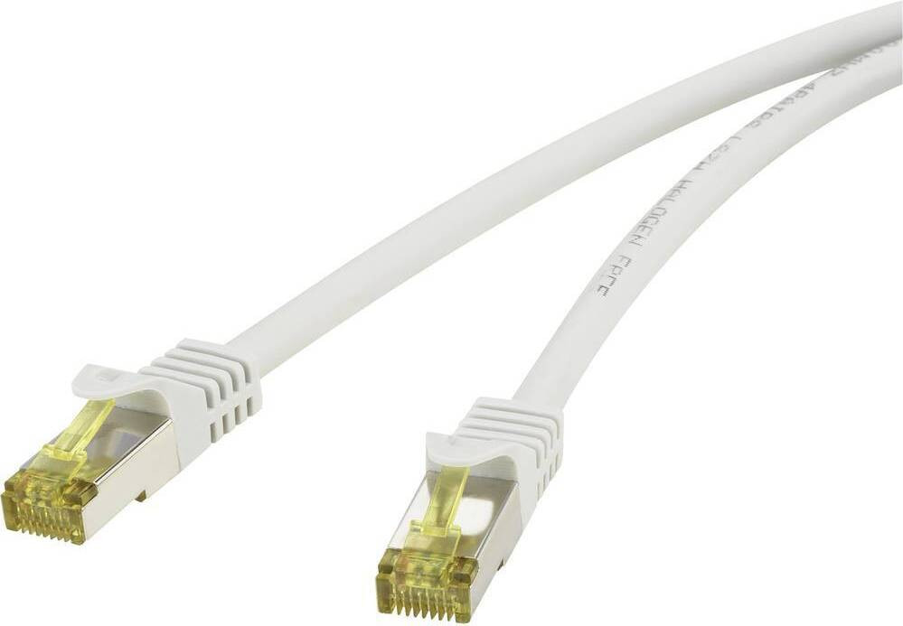 Renkforce RF-4149870 RJ45 patchkabel CAT 6a S/FTP, 5 meter, grijs