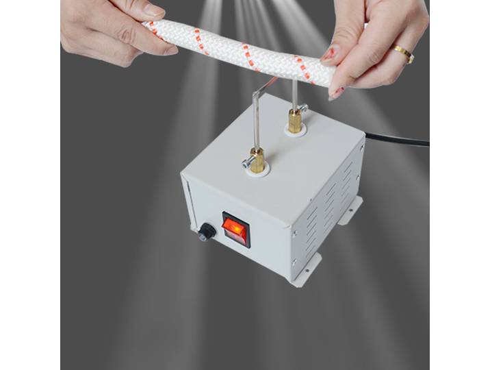 Coupeur de corde en Nylon, banc de montage, couteau de coupe thermique, outil de coupe de sangle chaude, coupe-corde électrique pour la coupe de ruban