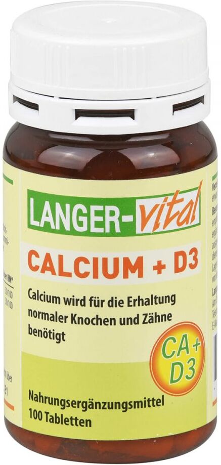 Langer vital Calcium 400 mg + D3 Tabletten 100stk