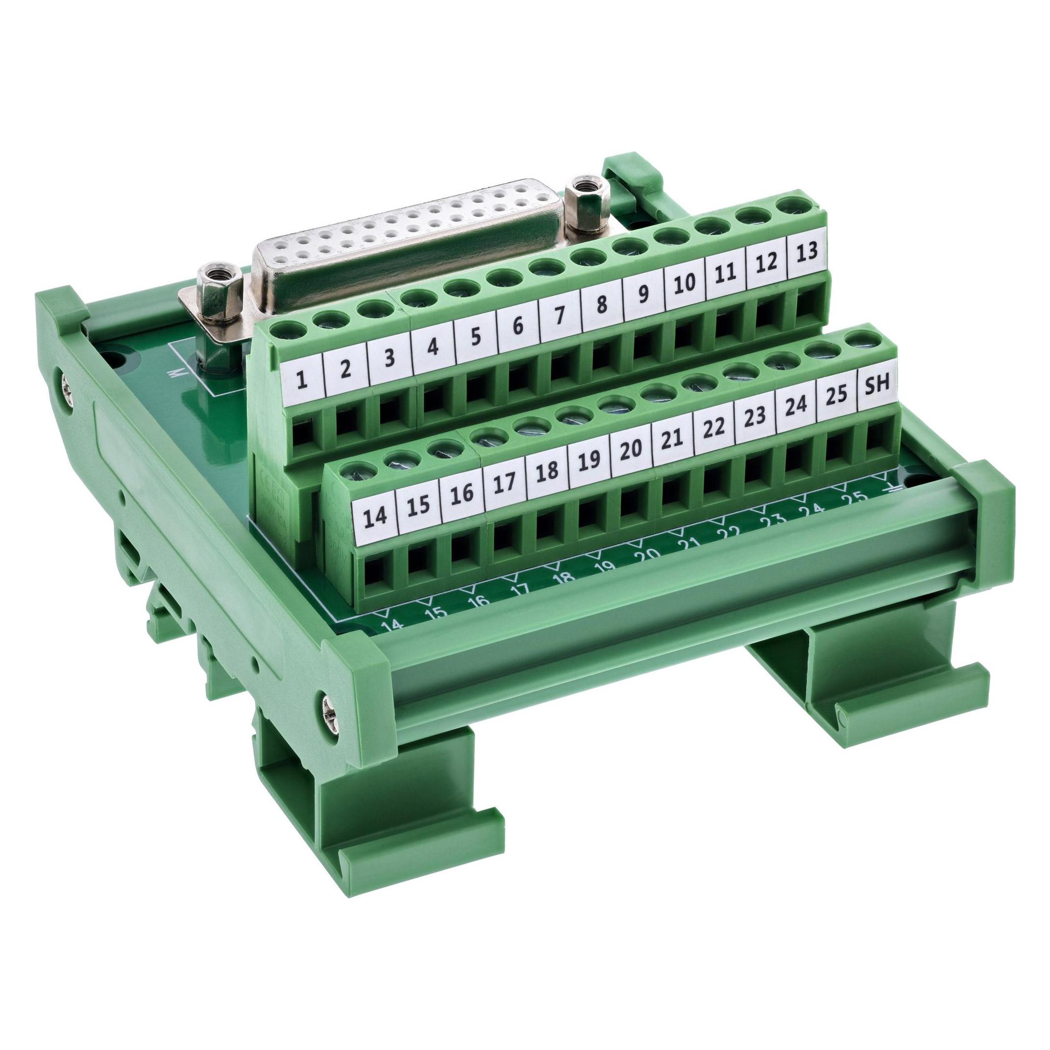 InLine D-Sub 25 Terminalblock (92502H)